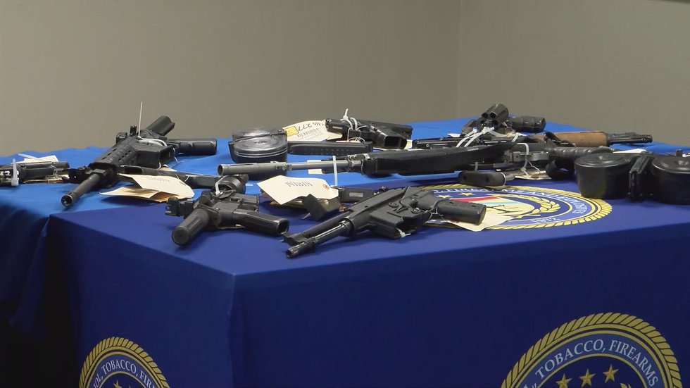 "We are seeing trends that are alarming", ATF Assistant Special Agent in Charge, David Hyche....
