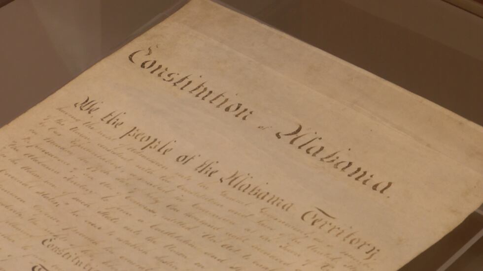 Alabama's first constitution was shown to descendants of its signers Tuesday as part of a...