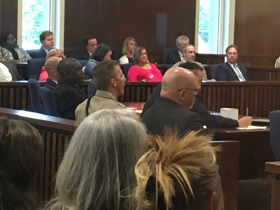 Coley McCraney during his preliminary hearing. Judge Stanley Garner determined there was...