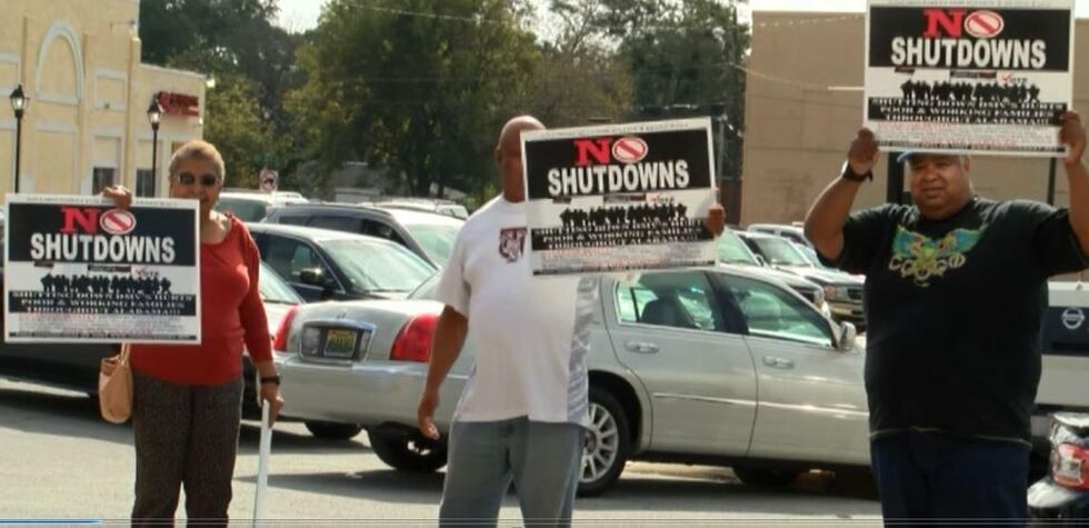 Protesters taking part in the caravan say they're drawing a line in the sand. (Source: WSFA 12...