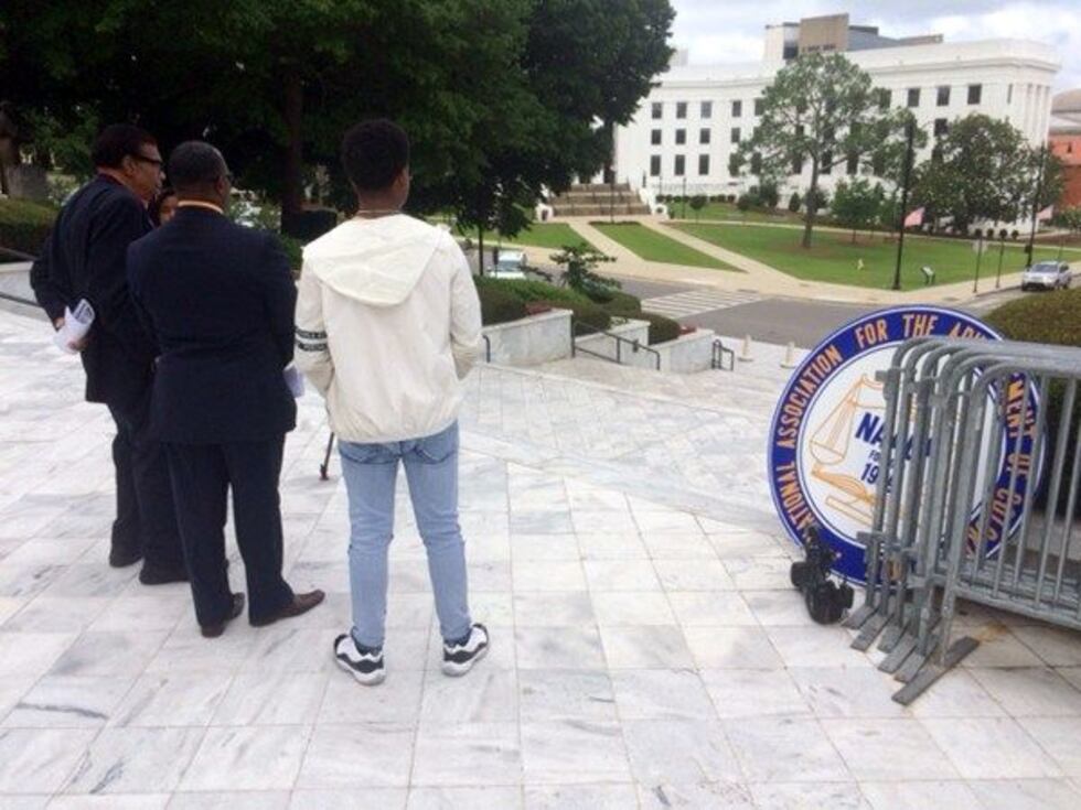 The three NAACP officials admitted they were disappointed that no one attended their event,...