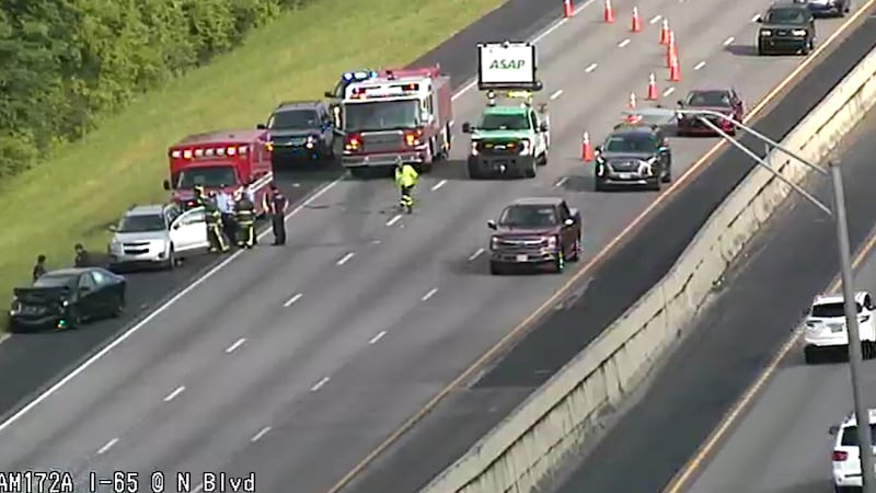 I-65 southbound near the Northern Boulevard exit.