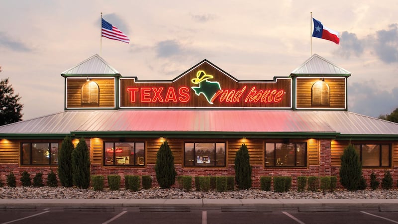 File - The exterior of a Texas Roadhouse location.