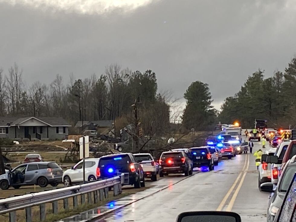 First responders on the seen near CR 68 and HWY 31
