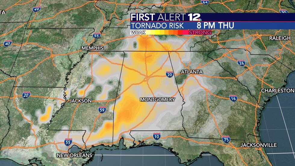 Ingredients for severe weather and tornadoes may end up being there late next week across...