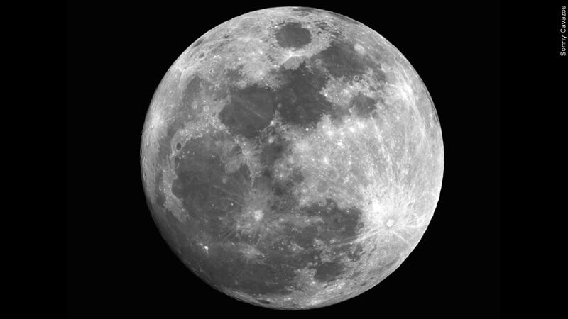 FILE: While it will appear full for the entire weekend, NASA reported it will be at its...