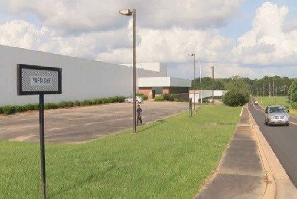 Building in Central Alabama Business Park where Korens will set up new plant in Alexander City...