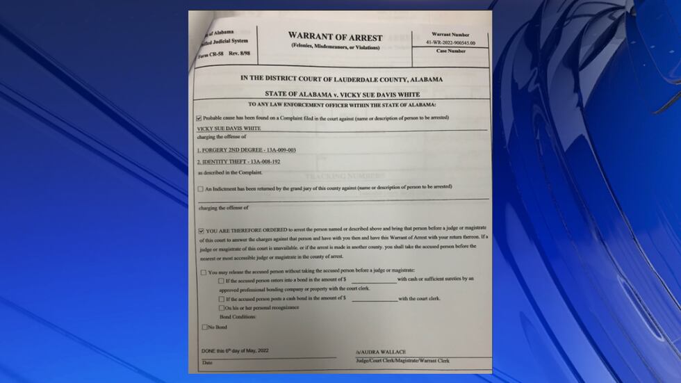 The new charges include forgery and identity theft.