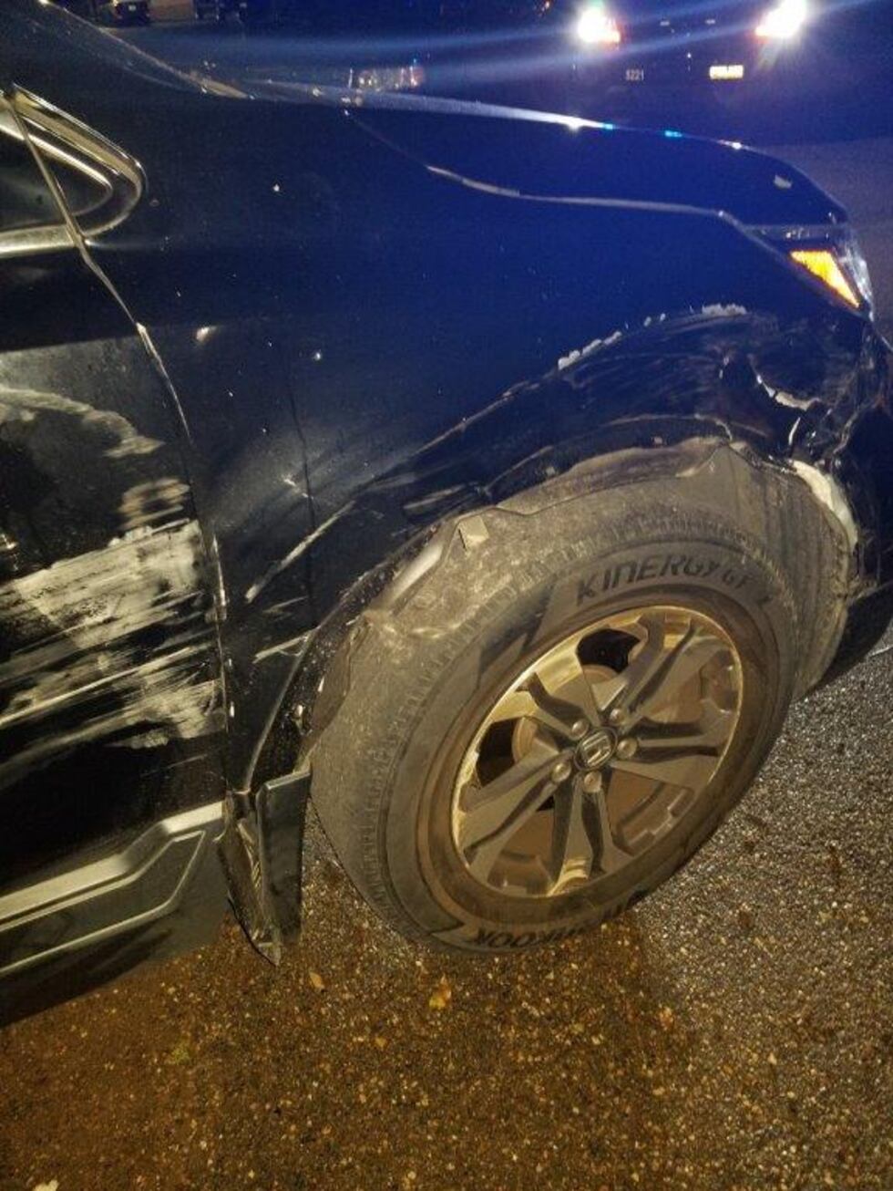Auburn police say the vehicle of Aniah Blanchard was damaged from the time it was last seen...