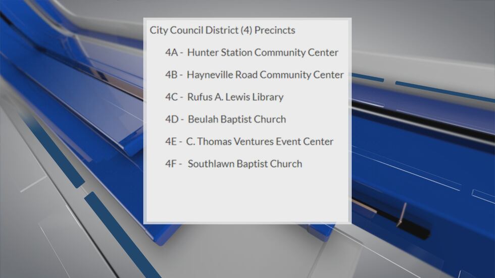 6 voting precincts