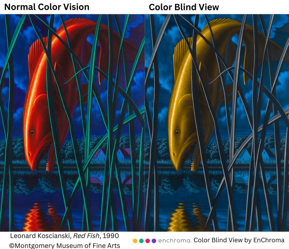 These new EnChroma glasses will enable those color blind visitors to perceive an expanded...