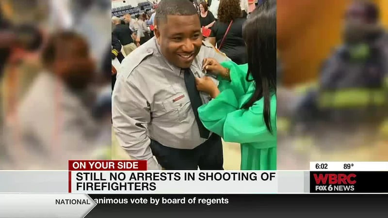 Still no arrests in shooting of firefighters