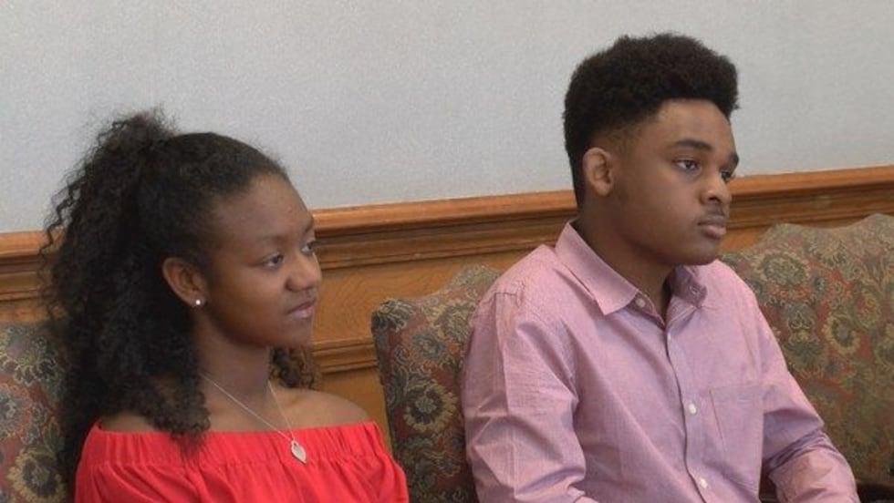 A group of students from Brewbaker Technology Magnet High School and Loveless Academic Magnet...