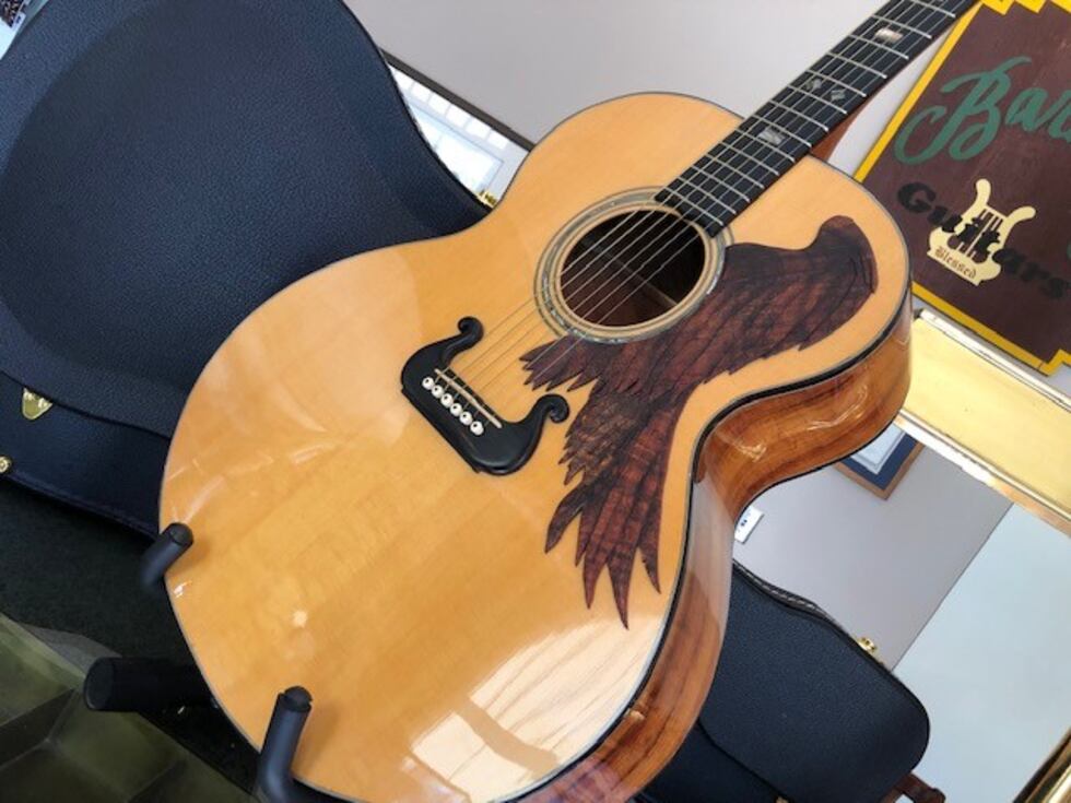 Montgomery resident Hank Teuton uses his Baruch Guitar making business to teach people a whole...