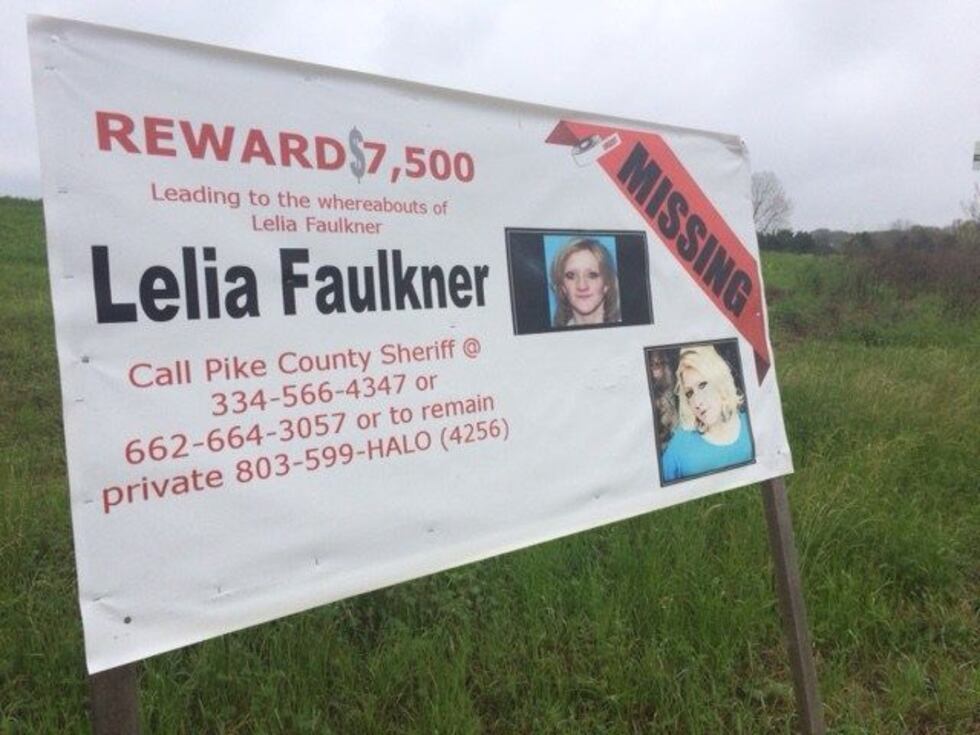 an investigation is underway to determine if it is related to Lelia Faulkner’s disappearance...