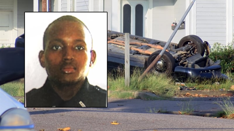 Selma police officer Michael Hale was struck three times in an ambush. He crashed his patrol...