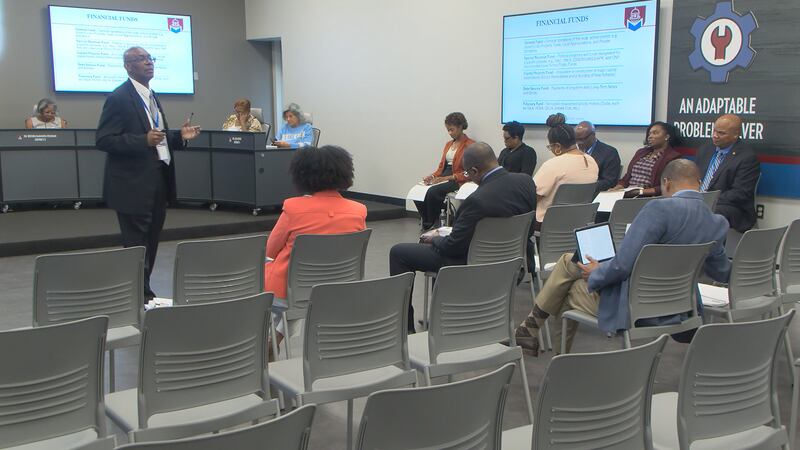 CFO Arthur Watts gives presentation. 9-10-24