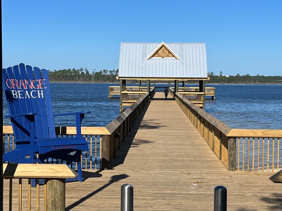 It took more than two years to rebuild the pier at Orange Beach Waterfront Park because of...