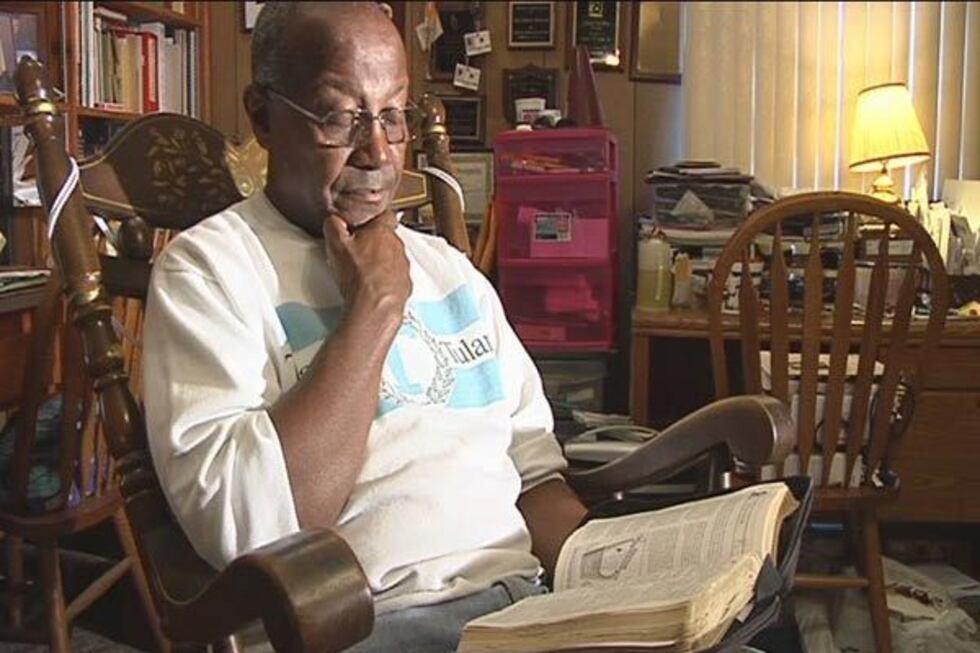 Deacon Nathan Williams, Jr. says he's been with the church for 70 years and this is the...