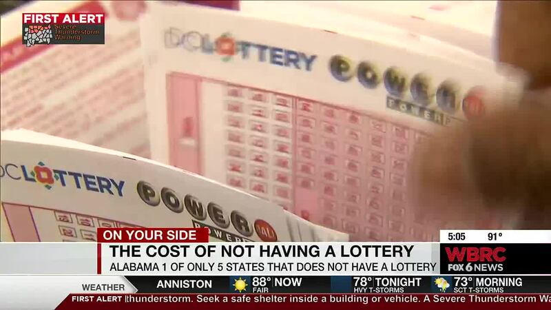 The cost of not having a lottery in Alabama
