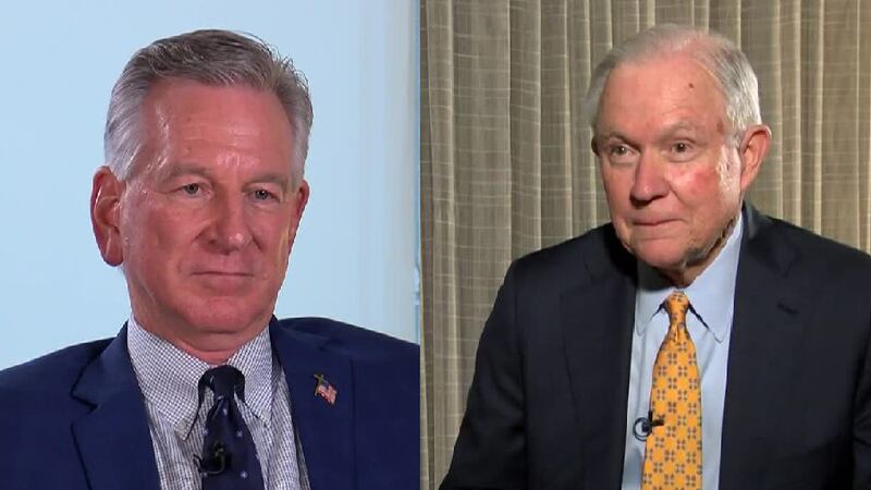 Tommy Tuberville and Jeff Sessions