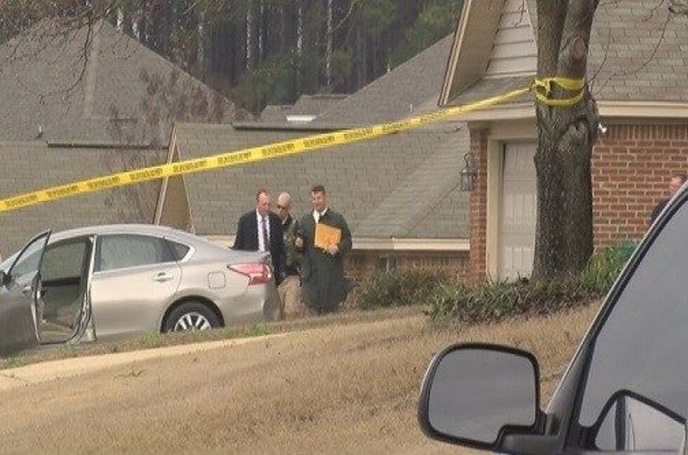 Crime scene from Feb. 23. 2015 in Millbrook (Source: WSFA 12 News)