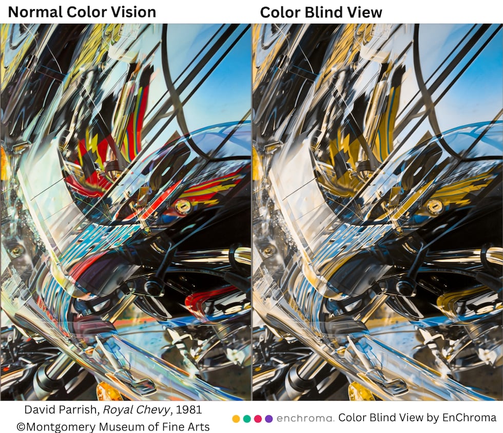 These new EnChroma glasses will enable those color blind visitors to perceive an expanded...